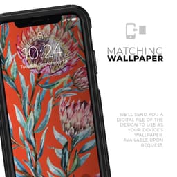image-Summer Floral Coral v2 - Skin Kit for the iPhone OtterBox Cases