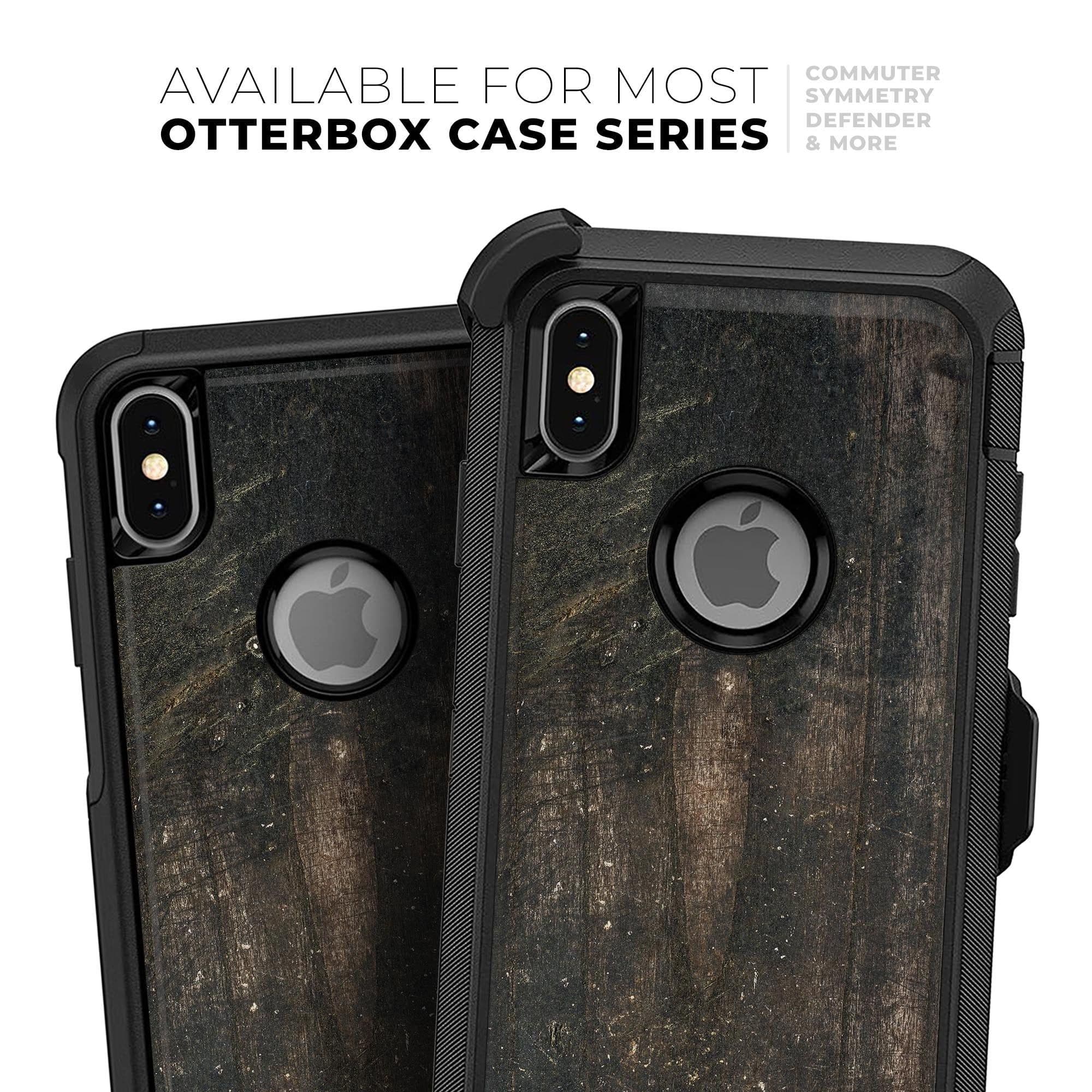 image-Raw Wood Planks V8 - Skin Kit for the iPhone OtterBox Cases