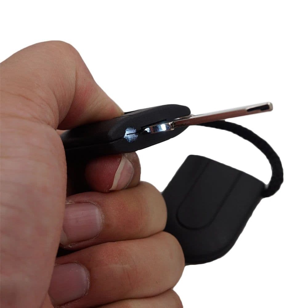 image-Xinyuexin Pill Key Shell Fob Fit for VW 16V VR6 TDI MK2 Golf G60 Key HU49 Uncut Blade with LED LIGHTING KEY No Logo Car Styling