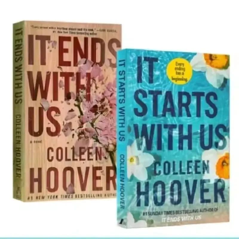 image-It Starts with Us By Colleen Hoover/It Ends with Us Novels Book in English #1 Sunday Times Bestselling Paperback