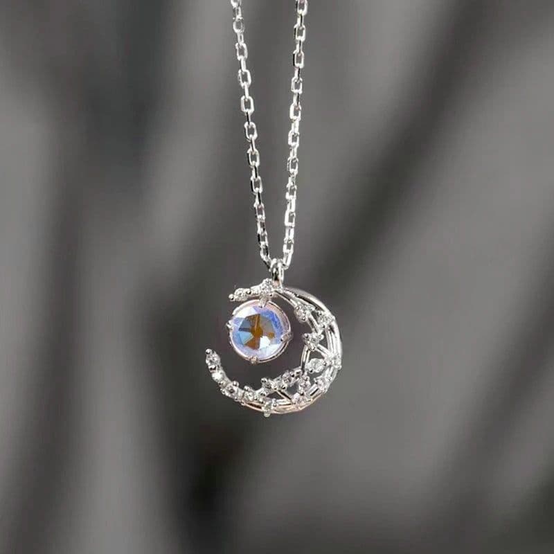 image-New Wine Red Cherry Gold Color Pendant Necklace For Women Personality Fashion Necklace Wedding Jewelry Birthday Gifts