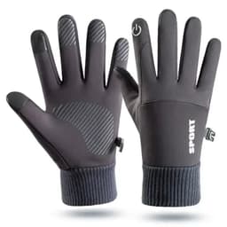image-Men Winter Gloves Thermal Waterproof Cycling Motorcycle Gloves Full Finger TouchScreen Outdoor Running Skiing Gloves Non-slip