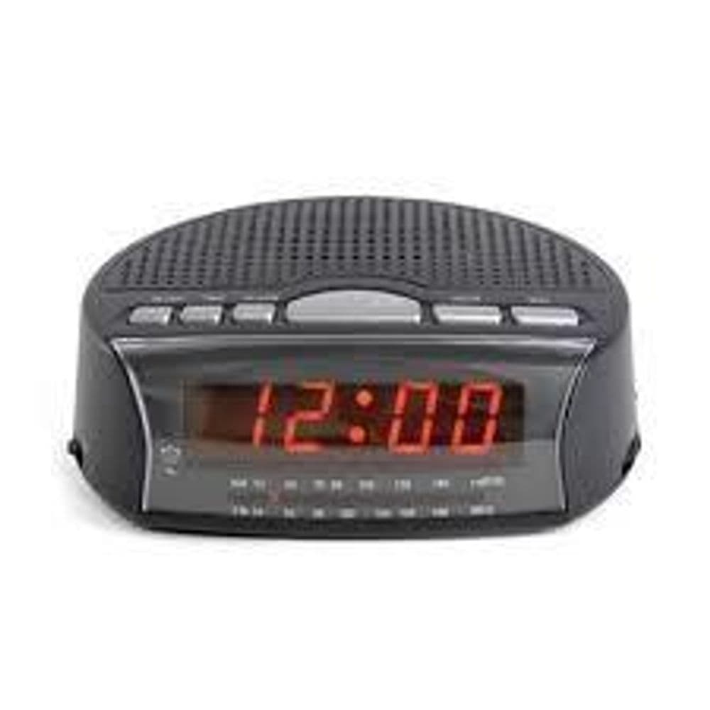 image-Lloytron 'Daybreak' Alarm Clock Radio - Black J2006BK