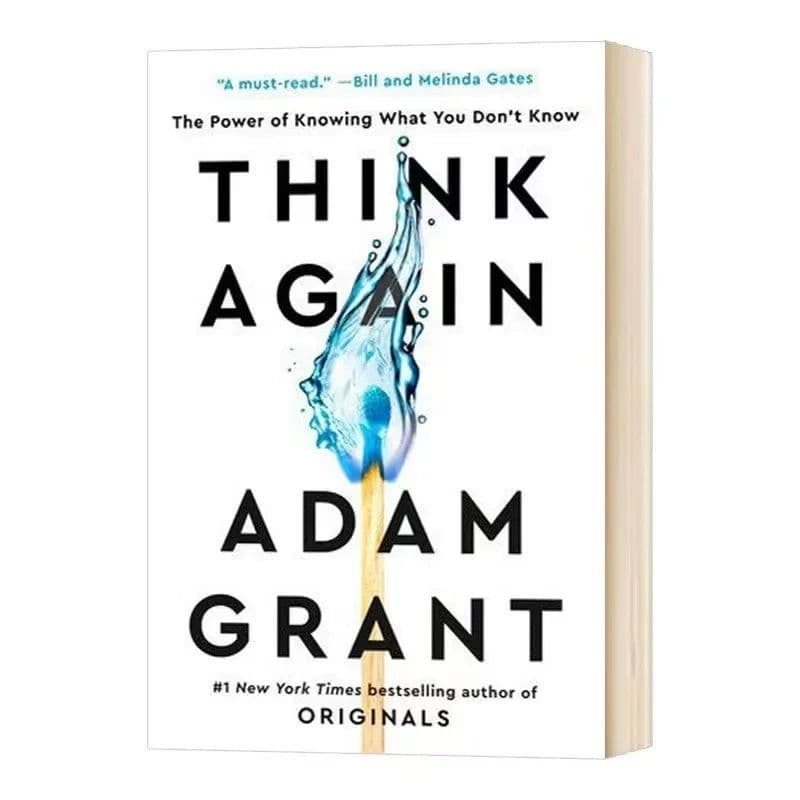 image-Think Again By Adam Grant The Power of Knowing What You Don't Know #1 Bestselling Book in English