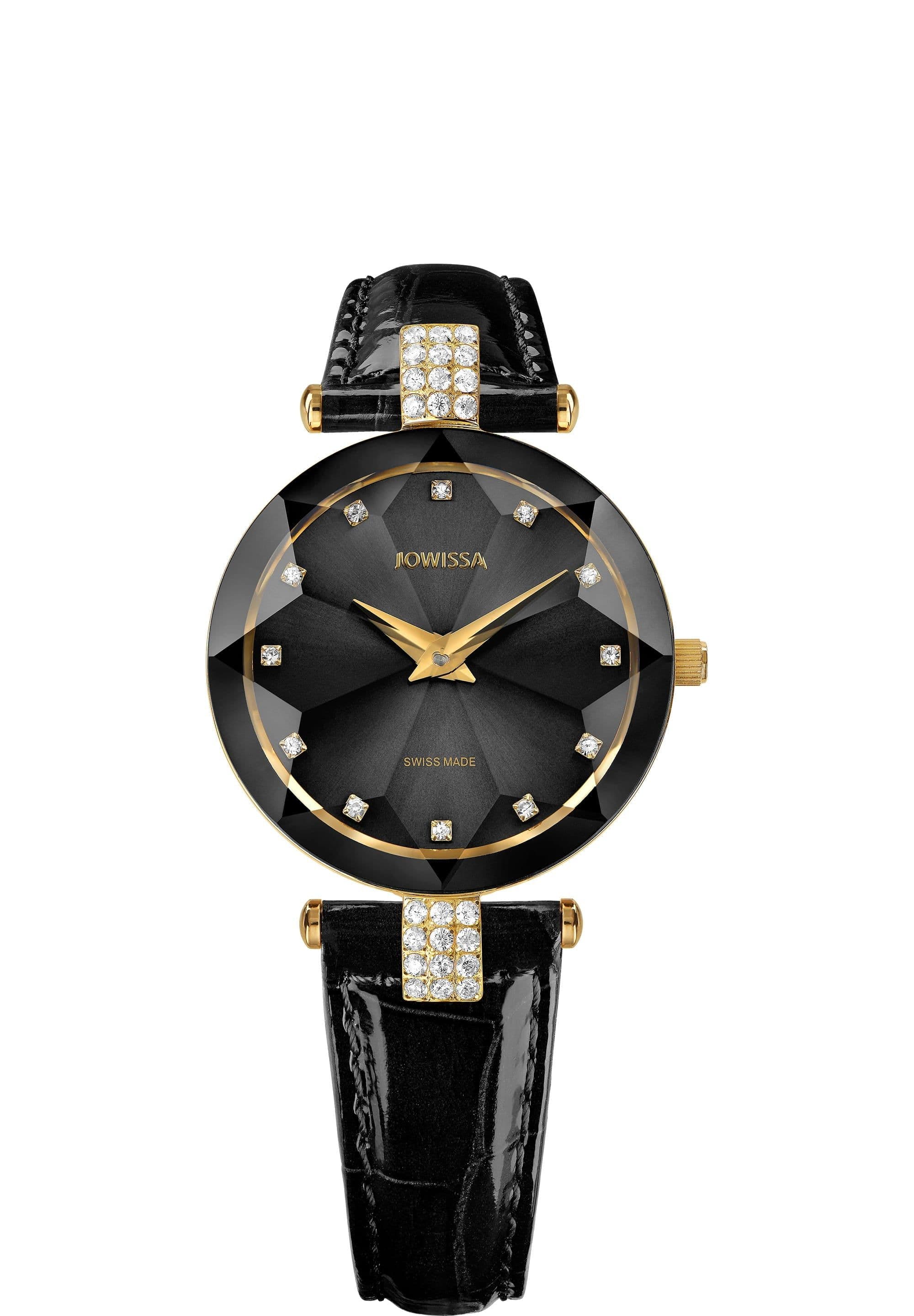 image-Facet Strass Swiss Ladies Watch J5.614.M