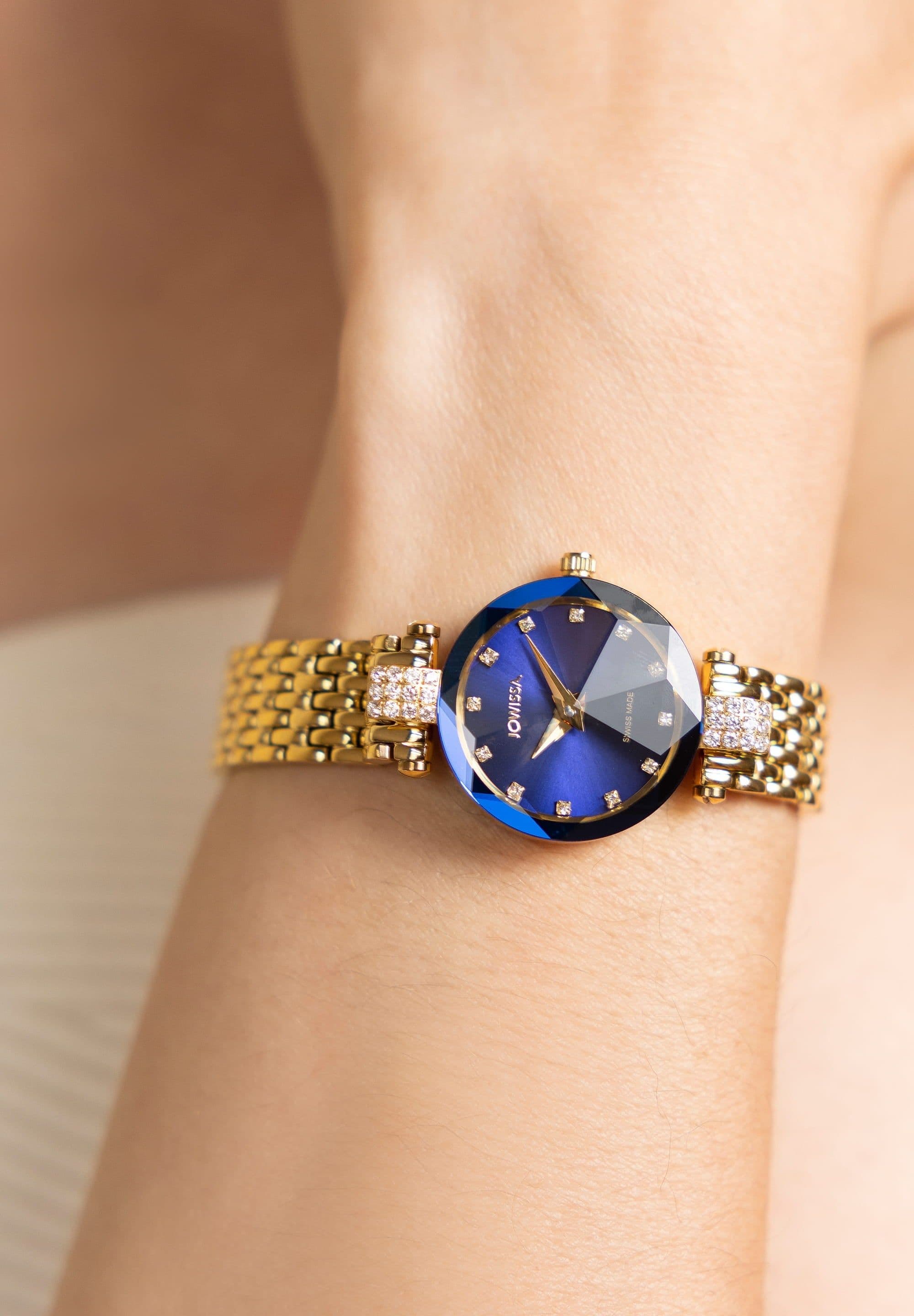 image-Facet Strass Swiss Ladies Watch J5.632.S