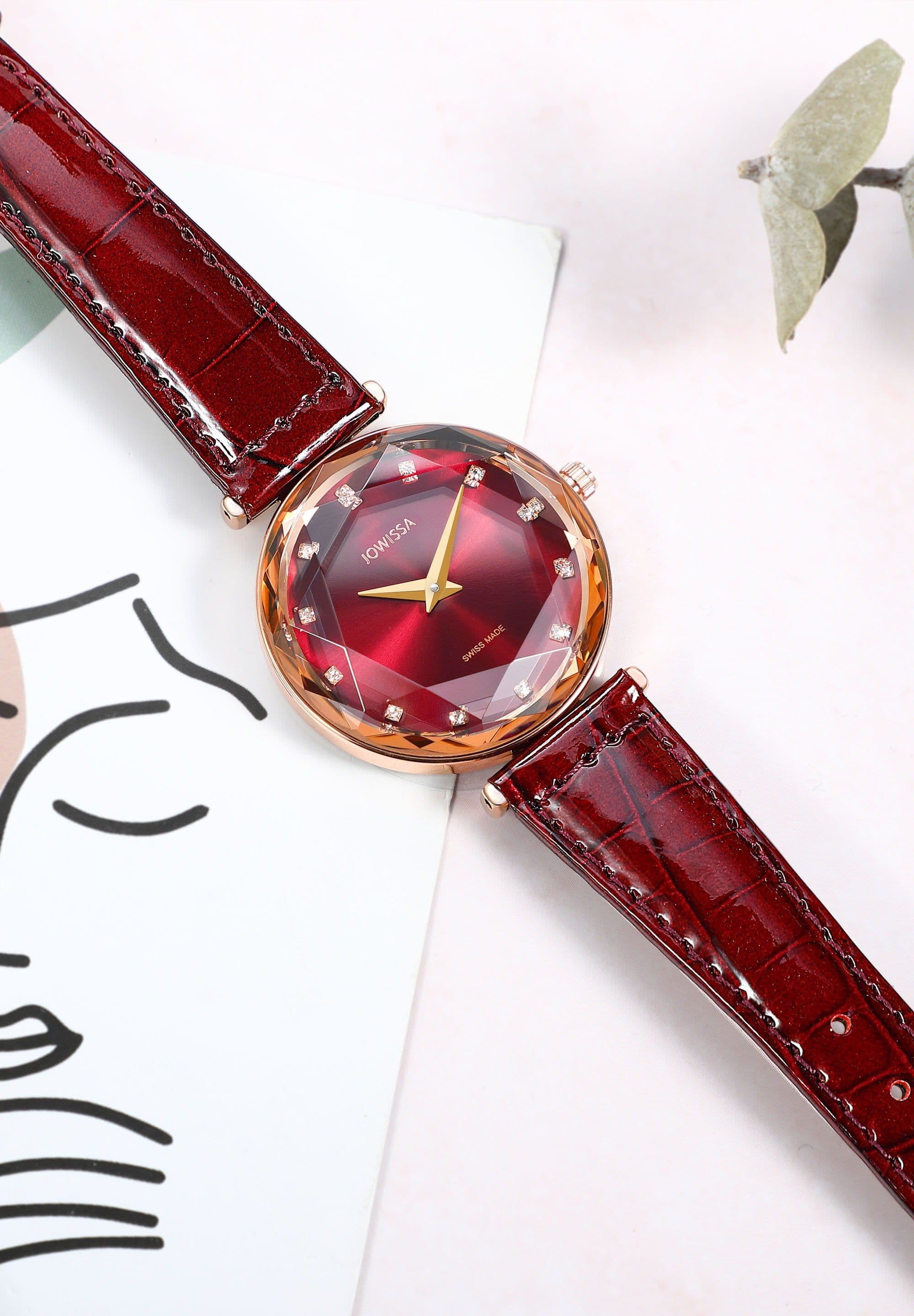 image-Facet Brilliant Swiss Ladies Watch J5.834.M