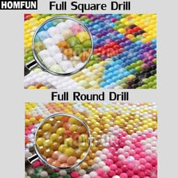 image-HOMFUN Photos Custom Make Your Own Diamond Painting Custom Full Drill Daimond 5d DIY Painting embroidery Cross Stitch Pasted
