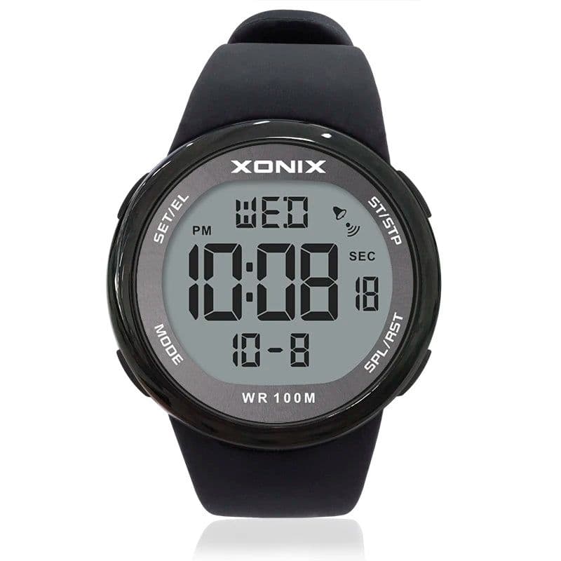 image-GOLDEN Sports Classics Men Relogio Masculino LED Digital Diving Swimming Reloj Hombre Acrylic Mirror Sumergible Wristwatch NY