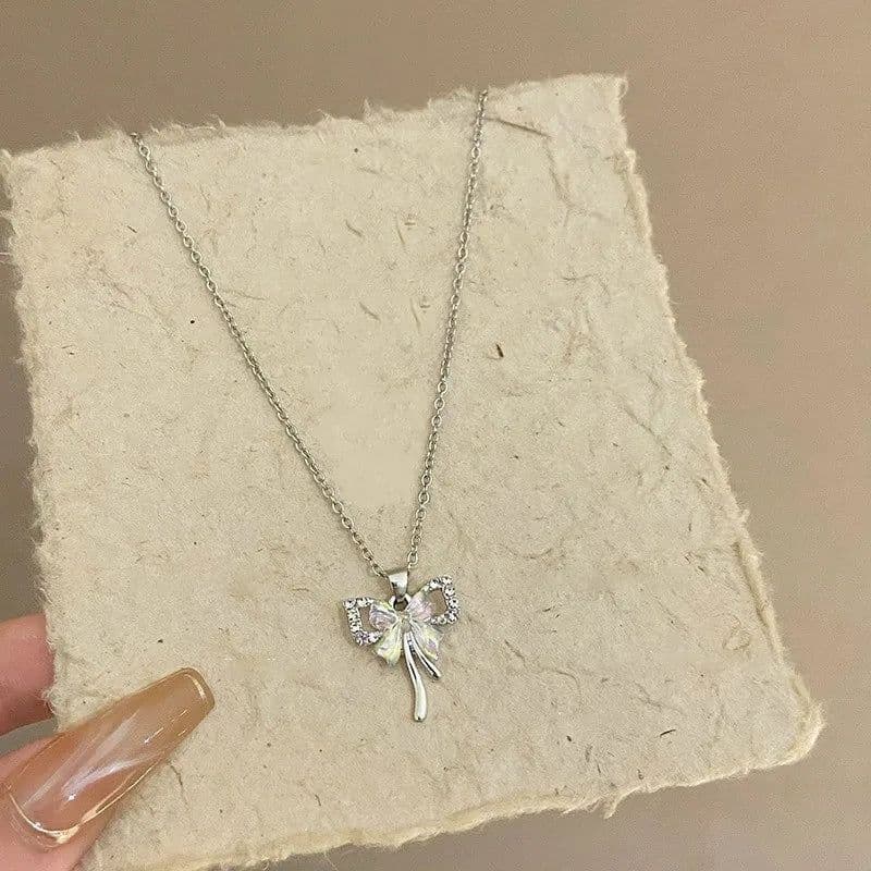 image-New Wine Red Cherry Gold Color Pendant Necklace For Women Personality Fashion Necklace Wedding Jewelry Birthday Gifts