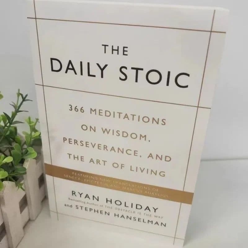 image-The Daily Stoic by Ryan Holiday 366 Meditations on Wisdom Perseverance and the Art of Living Book Libros