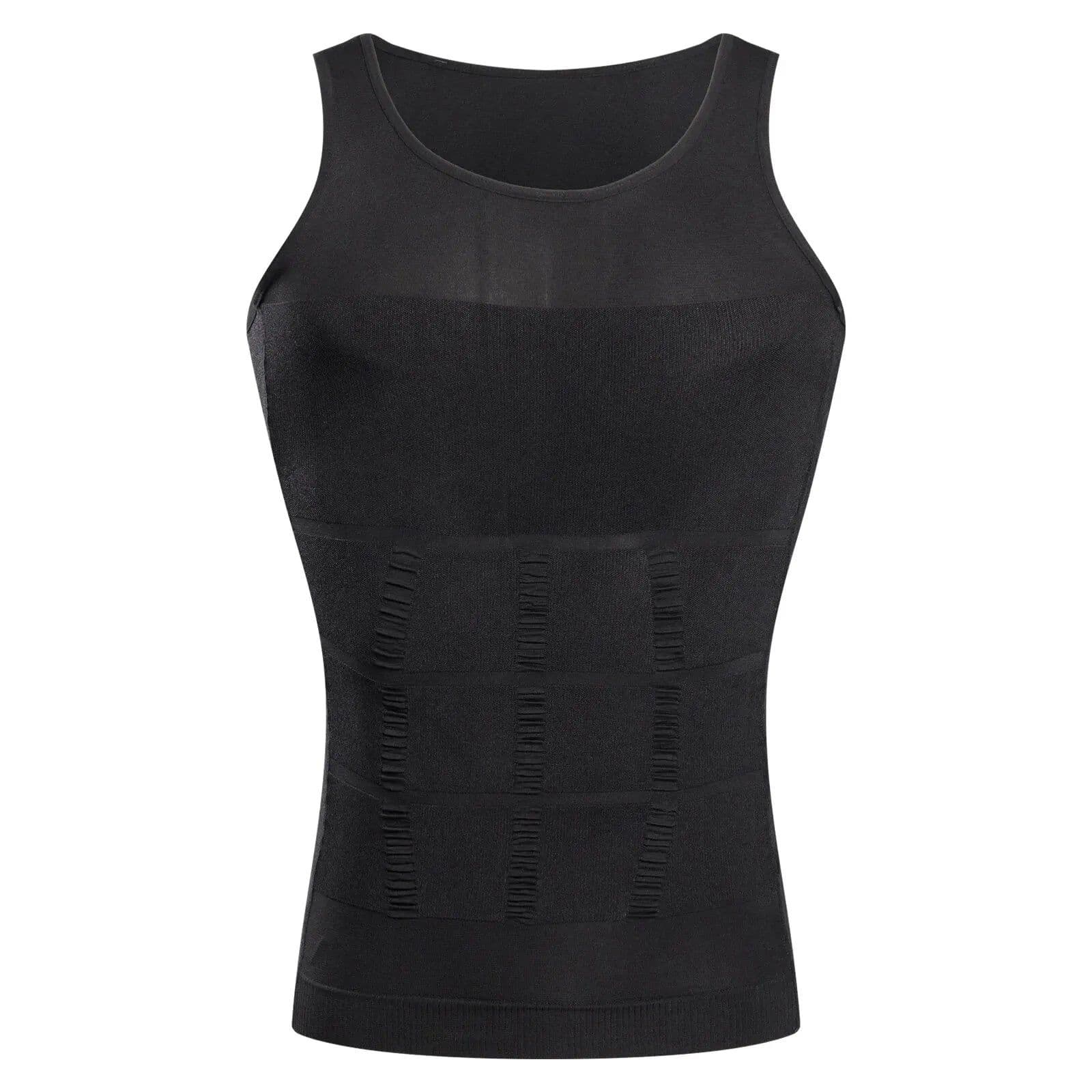 image-YBFDO Men Body Shaper Slimming Compression Vest Undershirt Seamless Waist Trainer Tank Top Belly Control Weight Loss Shapewear