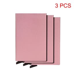 image-Rfid Smart Wallet Card Holder Metal Thin Slim Men Women Wallets Pop Up Minimalist Wallet Small Black Purse Vallet Walets for Men