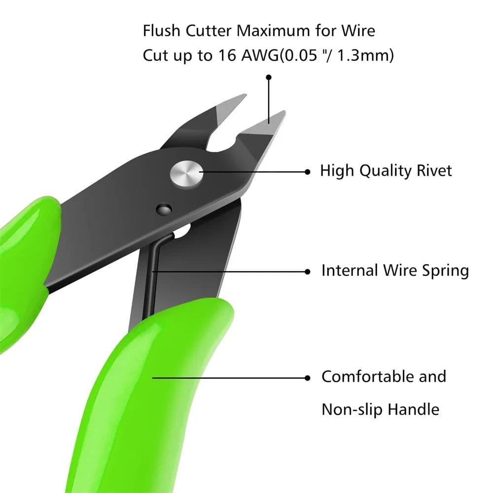 image-1Pc Universal Pliers Multi Functional Tool Electrical Wire Cable Cutters Cutting Side Snips Flush Carbon Steel Nipper Hand Tools