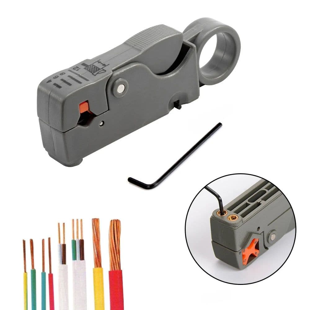 image-Stripping Pliers Decrustation Wire Cable Tools Stripper Stainless Steel Hexagon Wrench Accessorie Insulated Electrical Straight