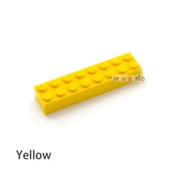 image-20pcs DIY Building Blocks Thick 2x8 Dots Educational Creative Toys for Children Figures Plastic Bricks Size Compatible With 3007