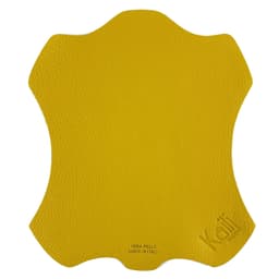 image-K0001RB | Mouse Pad in Genuine Leather Made in Italy Col. Yellow