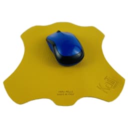 image-K0001RB | Mouse Pad in Genuine Leather Made in Italy Col. Yellow