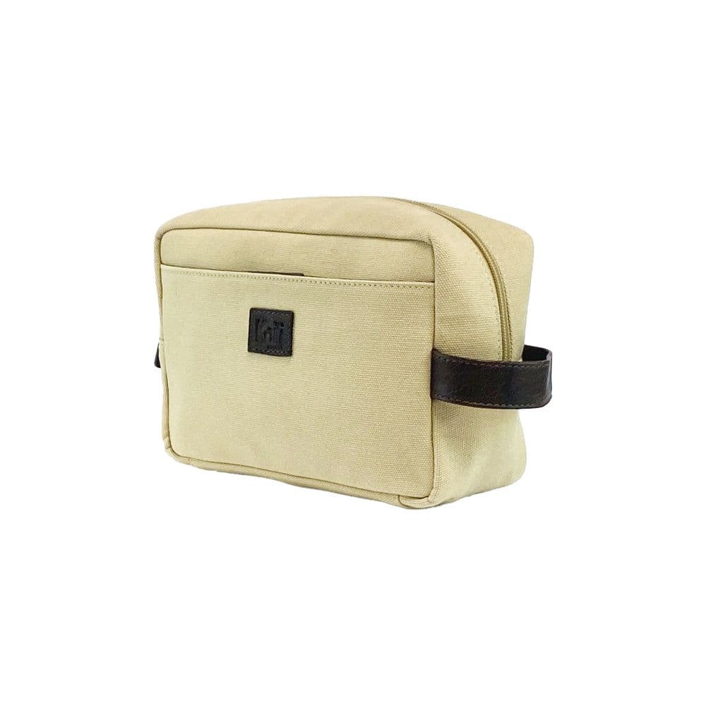 image-K0014GB | Beauty Case - Canvas/Genuine Leather Col. Rope