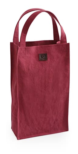 image-K0017XB | Luxury Double Bottle Bag - Col. Bordeaux