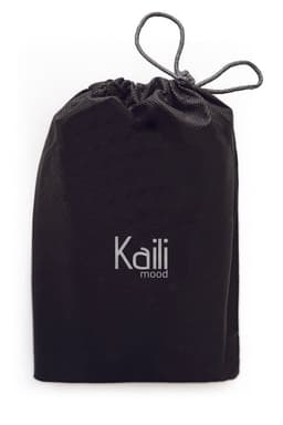 image-K0026XB | Woman Pochette - Canvas/Genuine Leather Col. Bordeaux