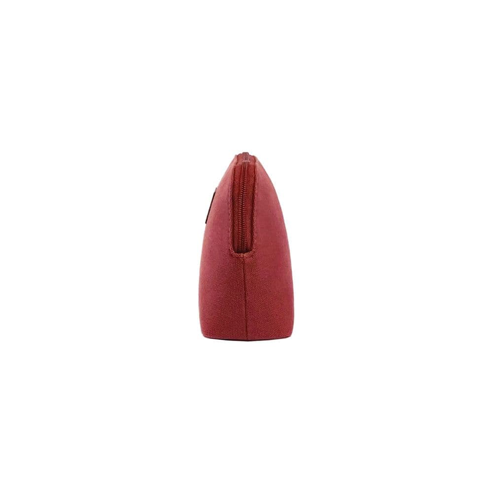 image-K0026XB | Woman Pochette - Canvas/Genuine Leather Col. Bordeaux