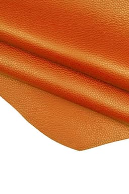 image-K0038LB | Heart Bookmark in Genuine Leather Col. Orange