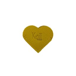 image-K0038RB | Heart Bookmark in Genuine Leather Col. Yellow