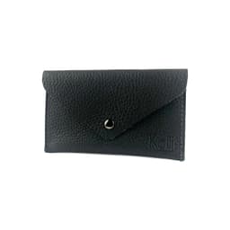 image-K0040AB | Pouch in Genuine Leather Made in Italy Col. Black