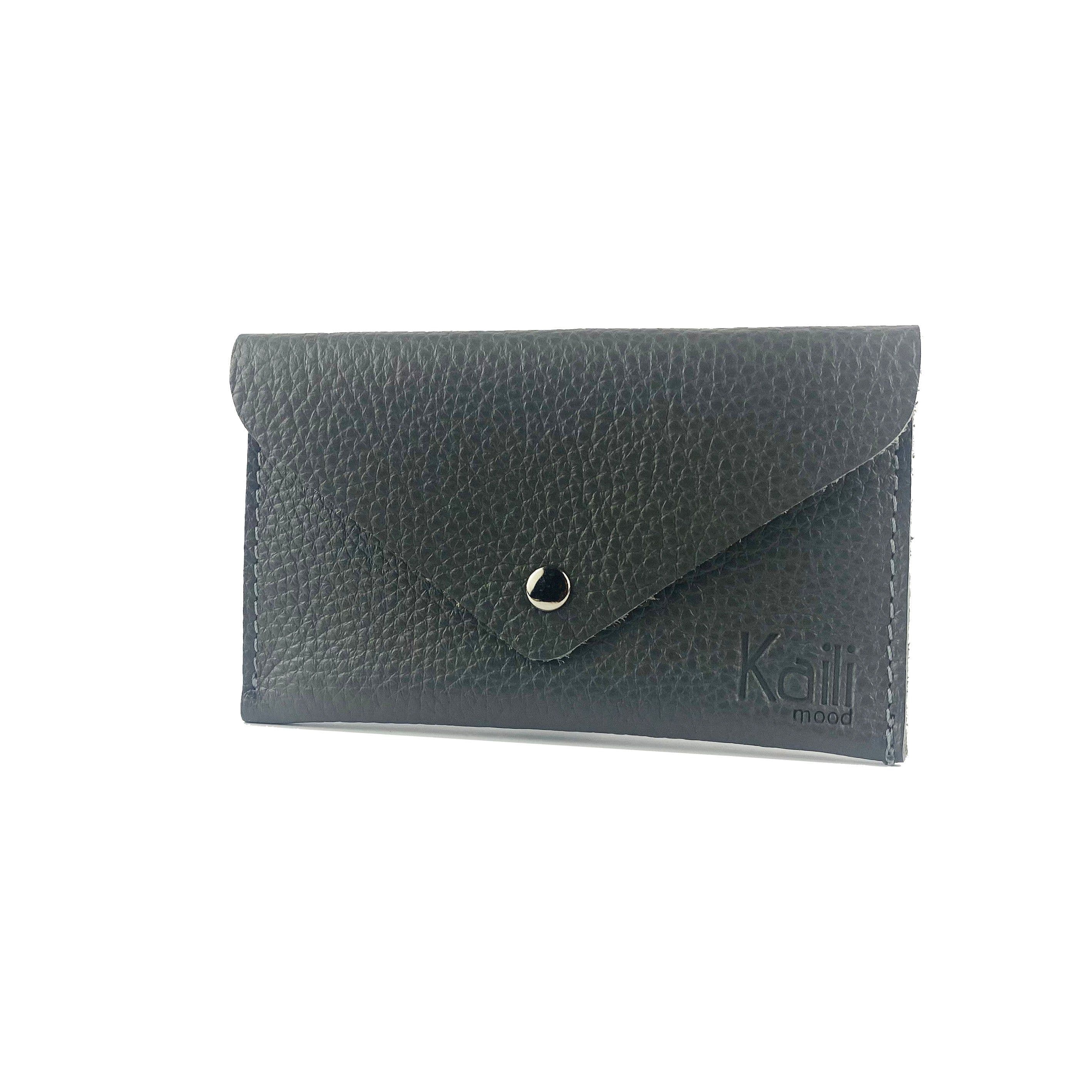 image-K0040FB | Pouch in Genuine Leather Made in Italy Col. Gray