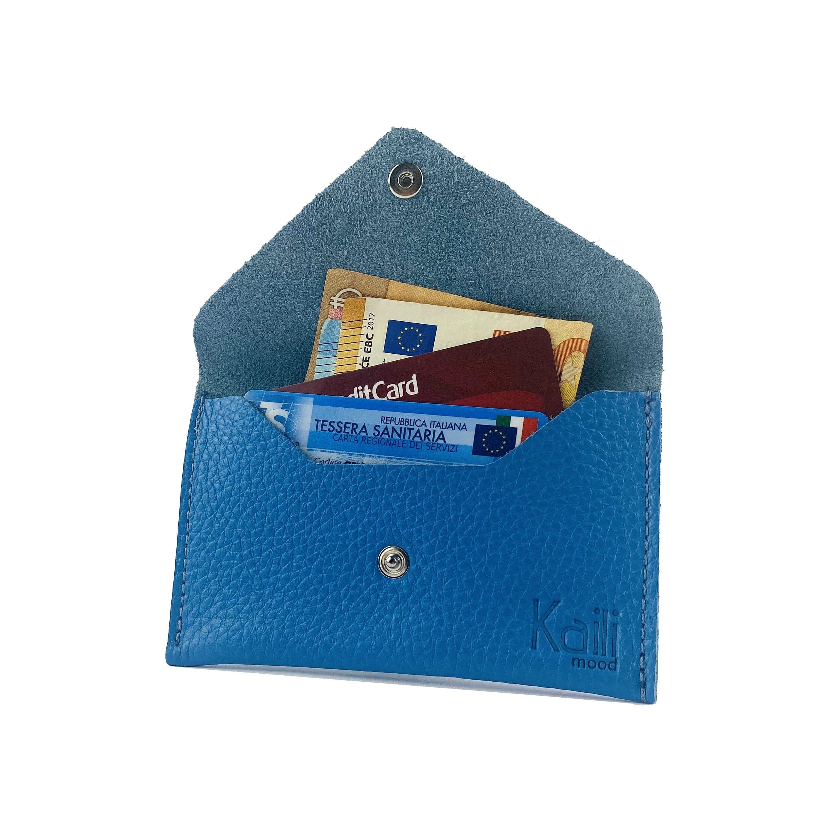 image-K0040OB | Bag in Genuine Leather Made in Italy Col. Light Blue
