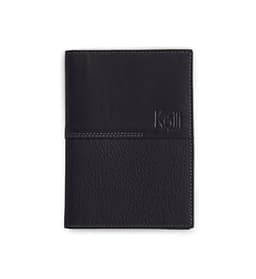 image-K10122AB | Documents/Passport Holder - Genuine Leather Col. Black