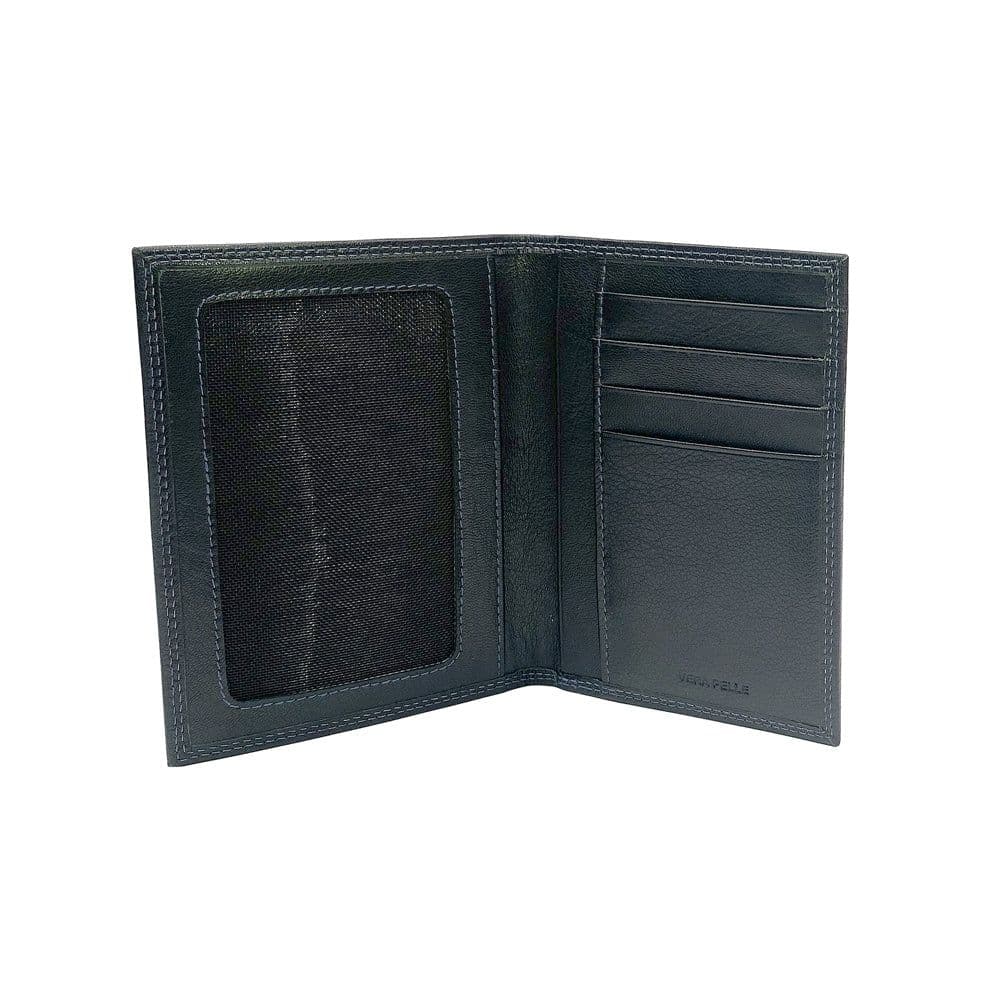 image-K10122AB | Documents/Passport Holder - Genuine Leather Col. Black