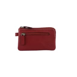 image-K10218VB | Keychain/Coin Purse - Genuine Leather Col. Red