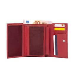 image-K10233VB | Women's Wallets - Genuine Leather Col. Red
