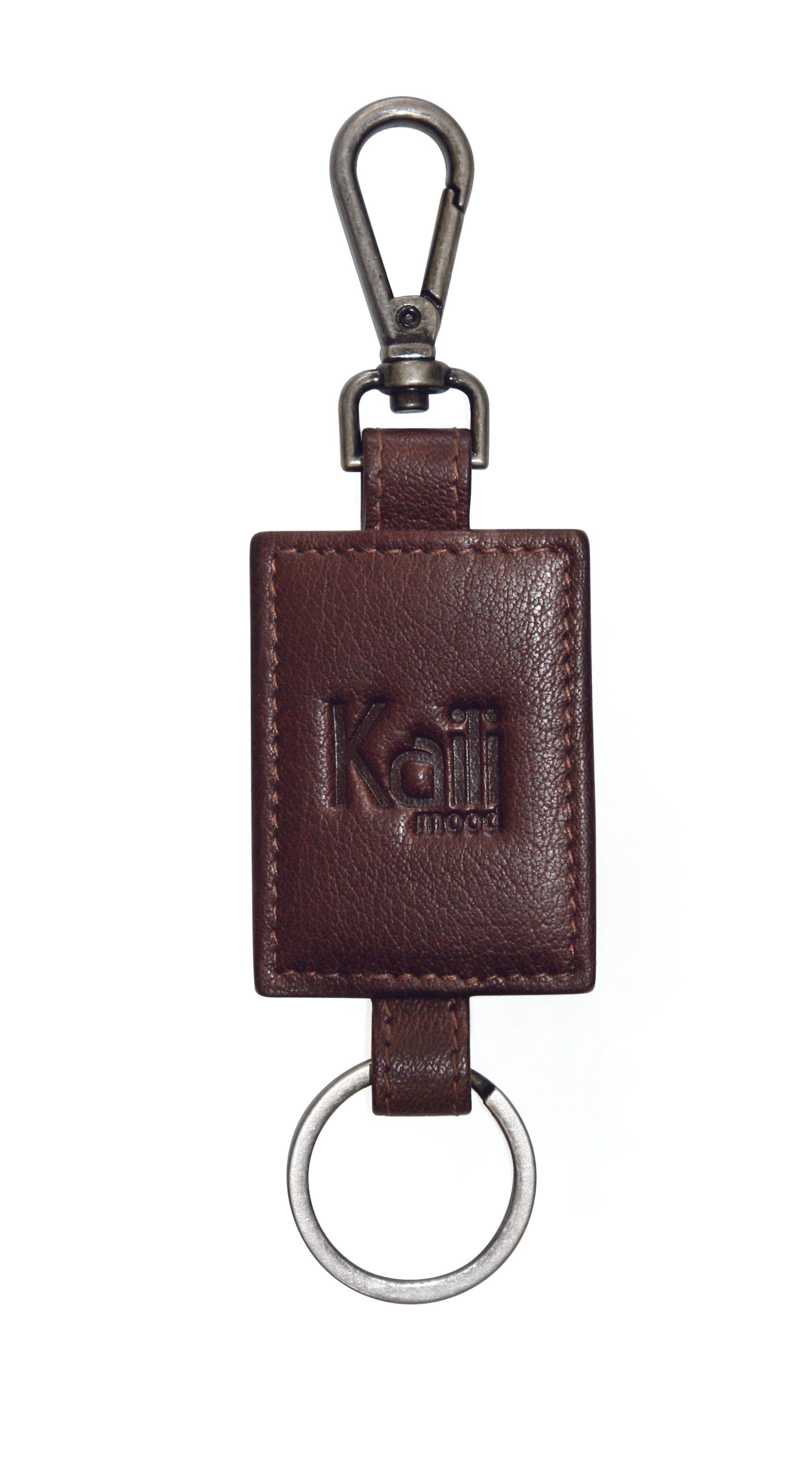 image-K10650BB | Keychain - Genuine Leather Col. Testa Moro