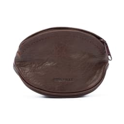 image-K10655BB | Rugby Ball Mini Pochette/Keyring - Genuine Leather