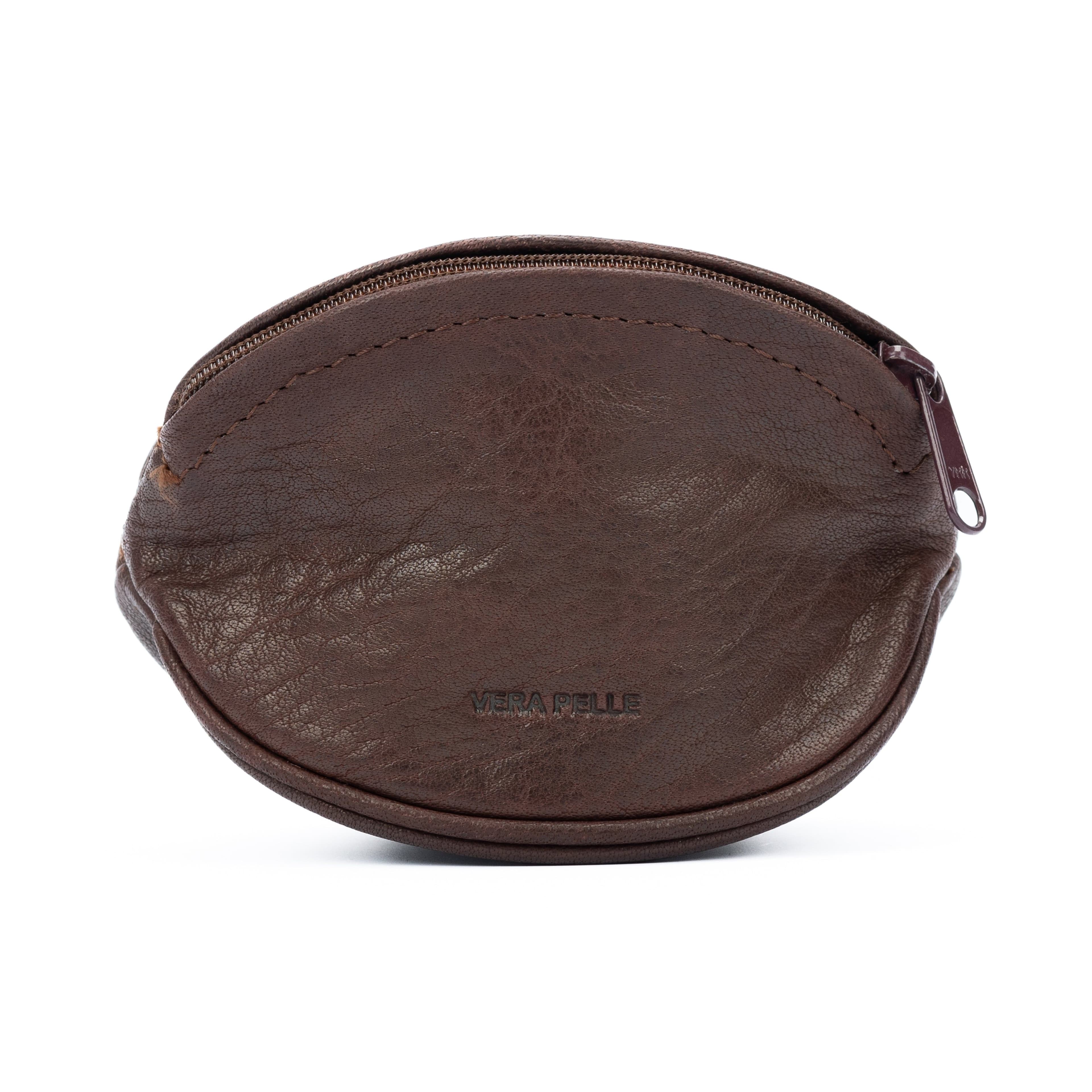 image-K10655BB | Rugby Ball Mini Pochette/Keyring - Genuine Leather