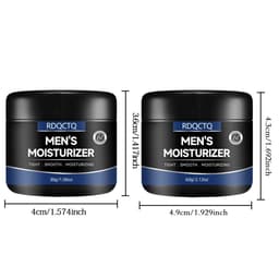 image-RDQCTQ Men's Moisturizing Cream with Retinol and Vitamins, Refreshing and Hydrating,Anti-Wrinkle Aging Moisturizing Cream