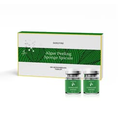 image-10 Vials Algae Peeling Powder DIY Facial Mask Sponge Spicules Natural Seaweed Skin Care Repair Acne Clean Pores 5 Pairs