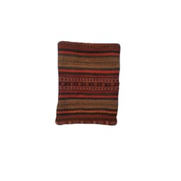image-Baluchi Kilim Handwoven Congo Brown Cushion Cover
