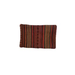 image-Baluchi Kilim Handwoven Congo Brown Cushion Cover