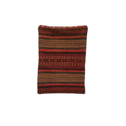 image-Baluchi Kilim Handwoven Iroko Cushion Cover