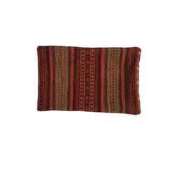 image-Baluchi Kilim Handwoven Iroko Cushion Cover