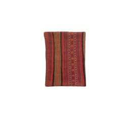image-Baluchi Kilim Handwoven Smoky Topaz Cushion Cover