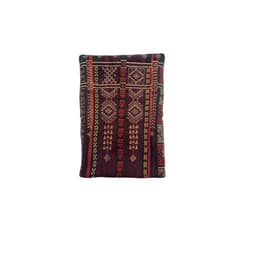 image-Baluchi Kilim Handwoven Baltic Sea Cushion Cover