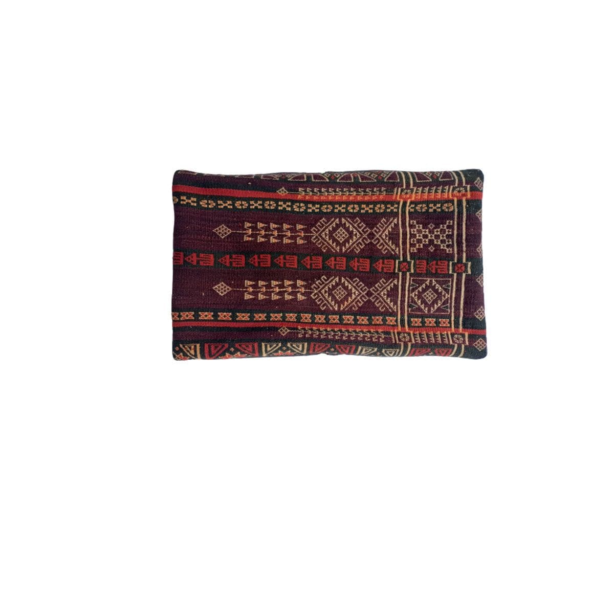 image-Baluchi Kilim Handwoven Baltic Sea Cushion Cover