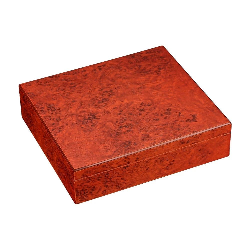 image-Charuto Cedar Wood Travel Humidor Puro Box Cigar Case W/ Hygrometer Humidifier Cigar Humidor Box For Cigars