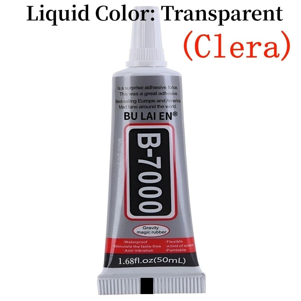 image-15ML 50ML 110ML B-7000 Clear Contact Phone Repair Adhesive Universal Glass Plastic DIY Glue T7000 with Precision Applicator Glue