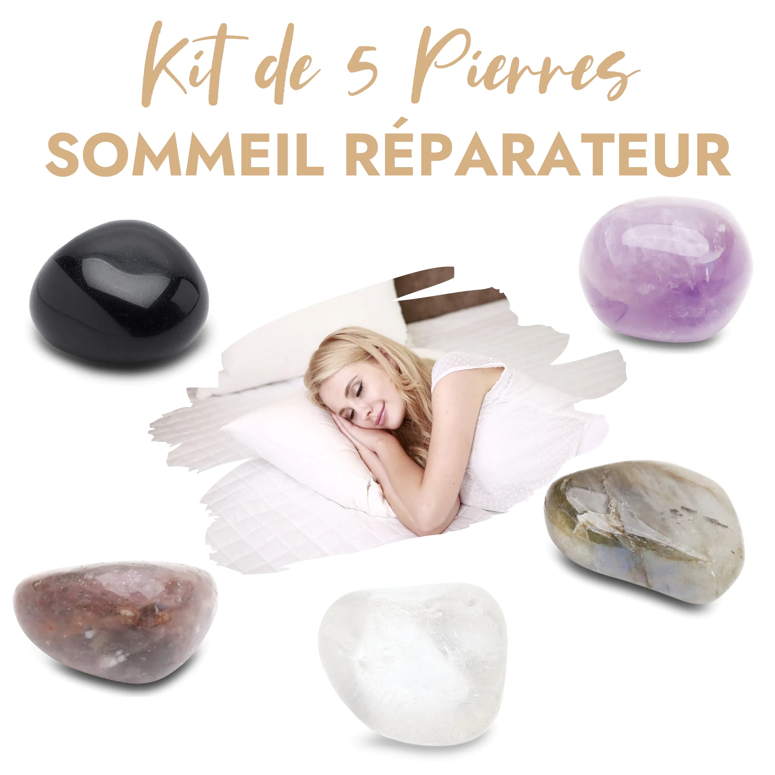 image-Kit de 5 pierres “Sommeil Réparateur”